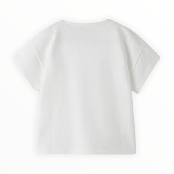 ZARA Kids | White | BEST MOOD T-SHIRT - Picture 2 of 4